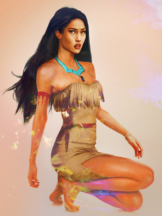 Illustration for article titled Unnervingly realistic portraits of Disney princesses as human beings